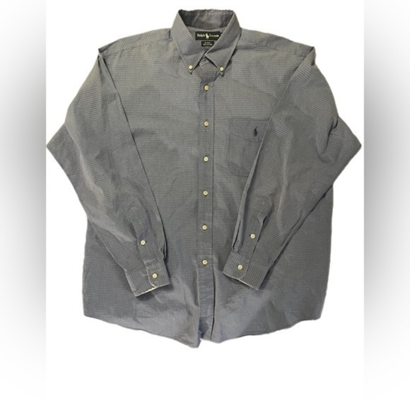 Ralph Laure Blake Blue Button Down‎ size Medium - Picture 1 of 5